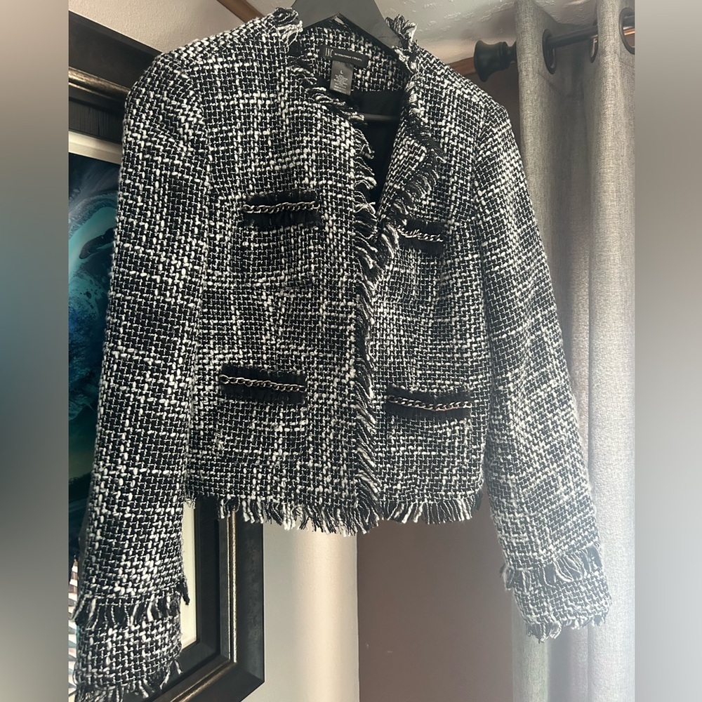 INC black & white Dress Jacket